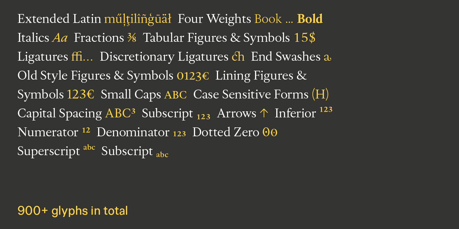 Allrounder Antiqua Type Design