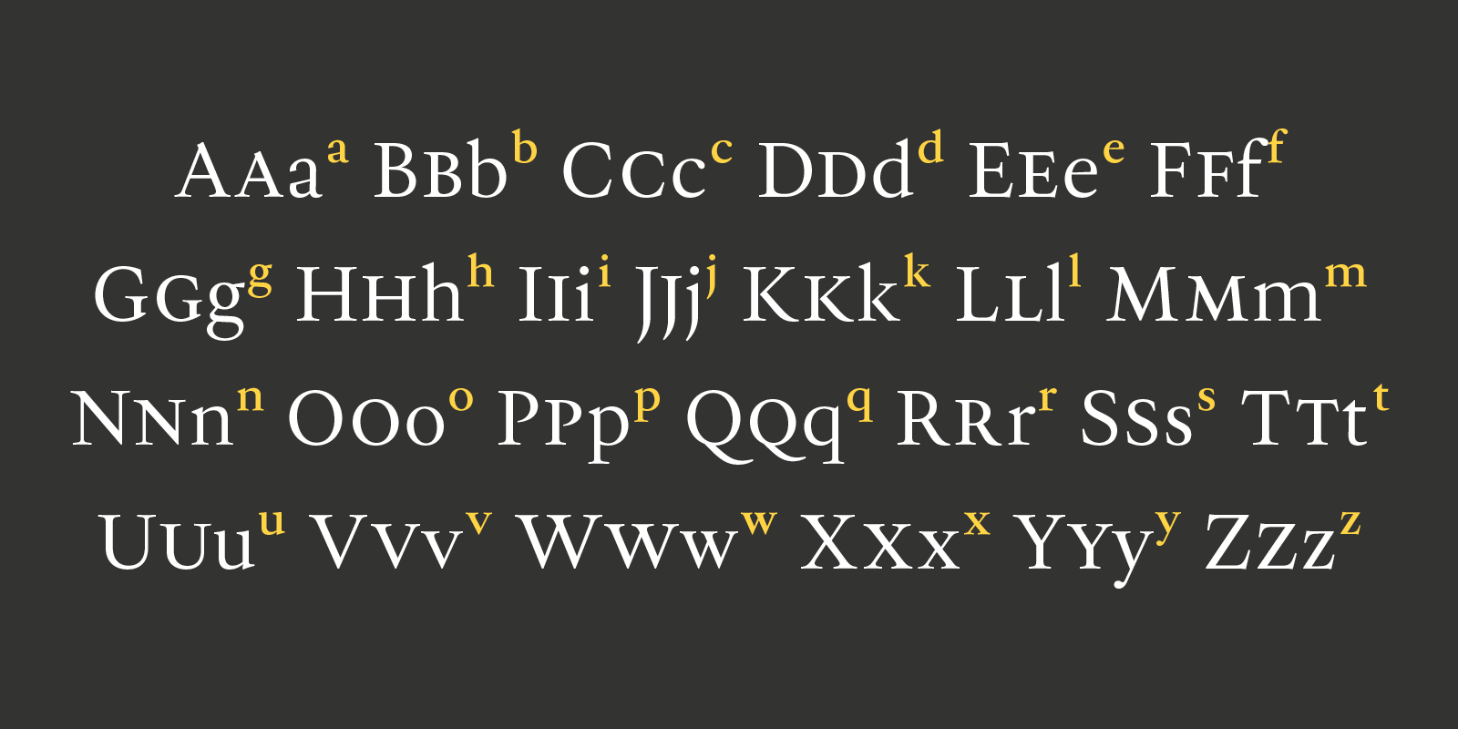 Allrounder Antiqua Type Design