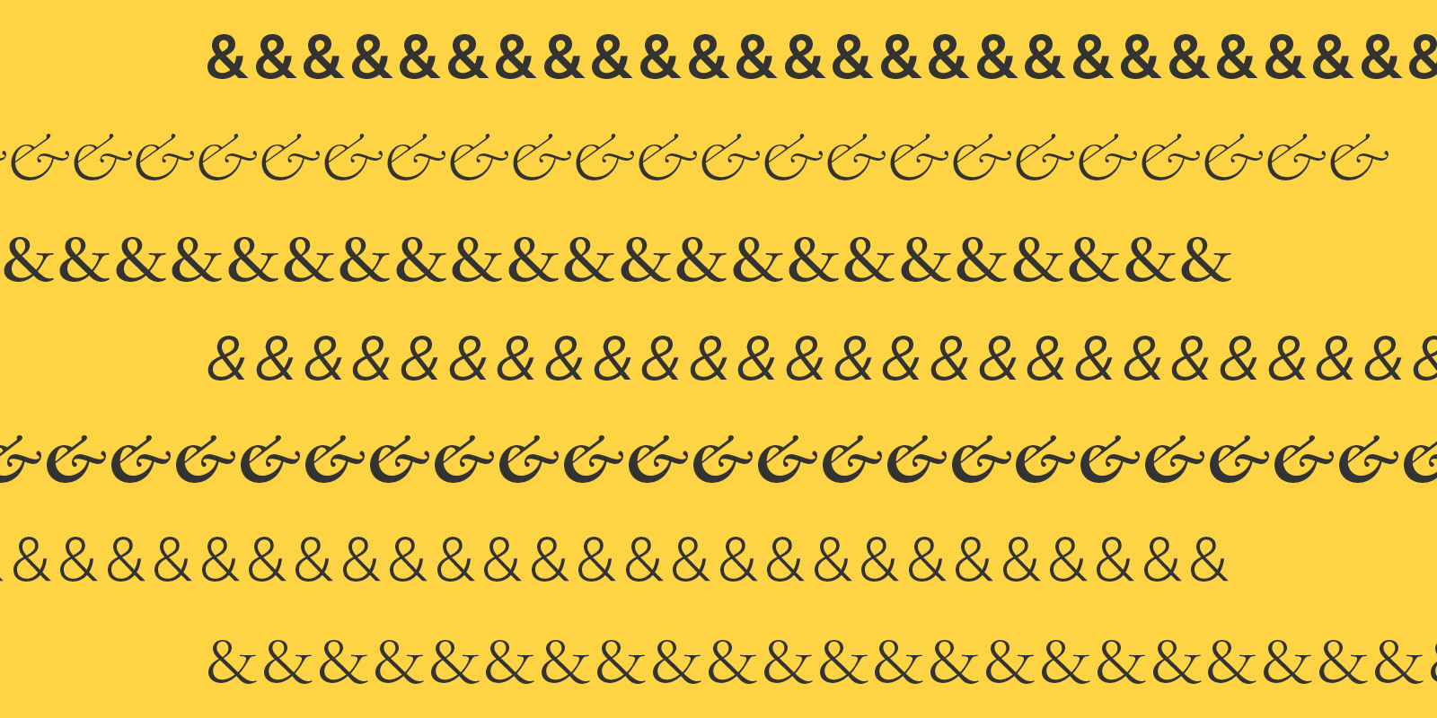 Allrounder Grotesk Type Design