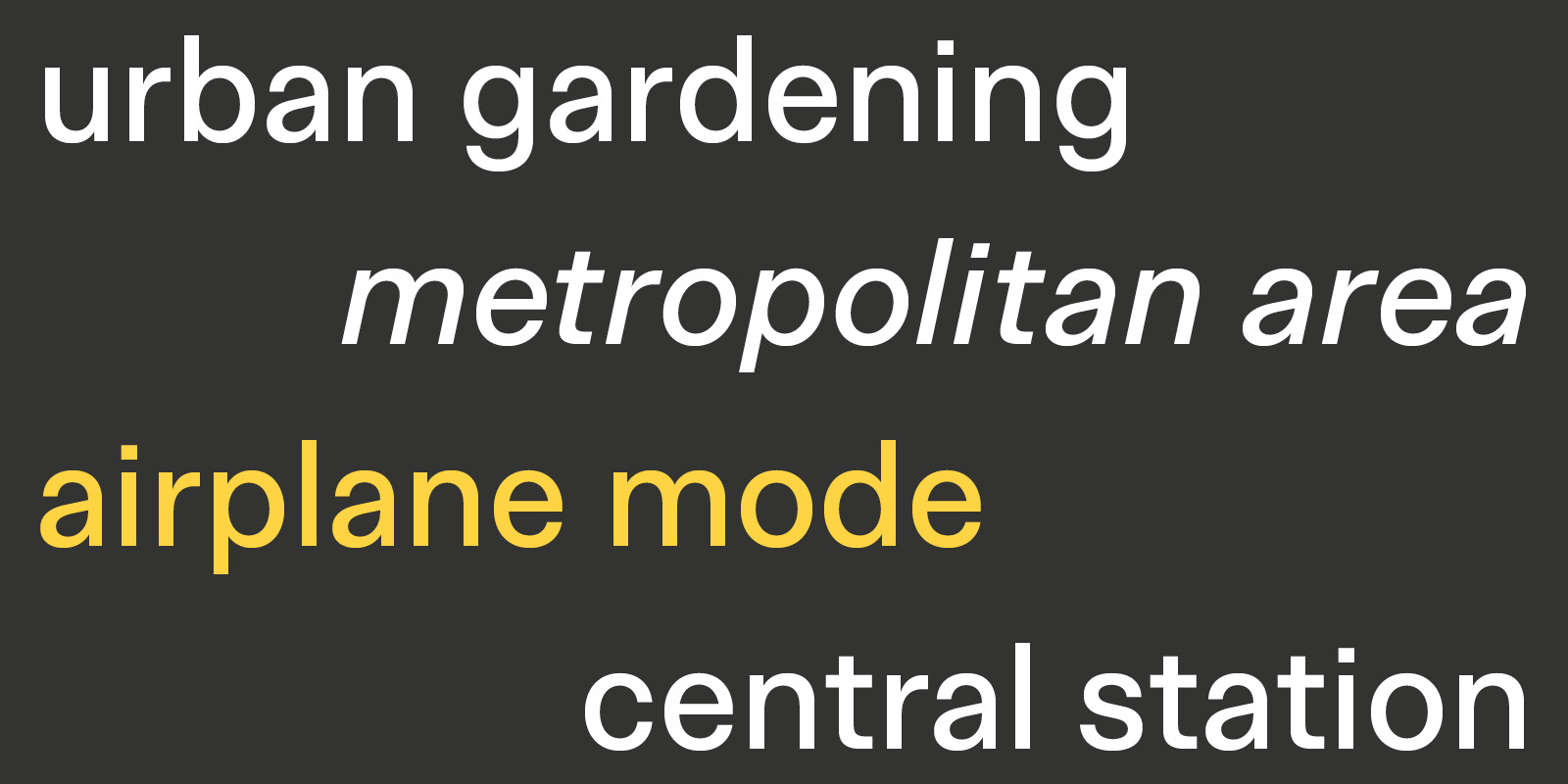 Allrounder Grotesk Type Design