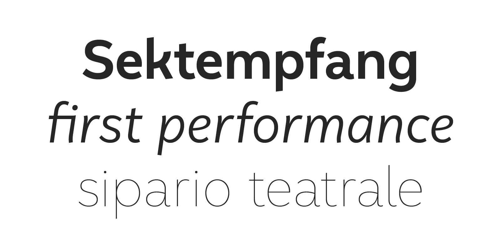 Faible Type Design