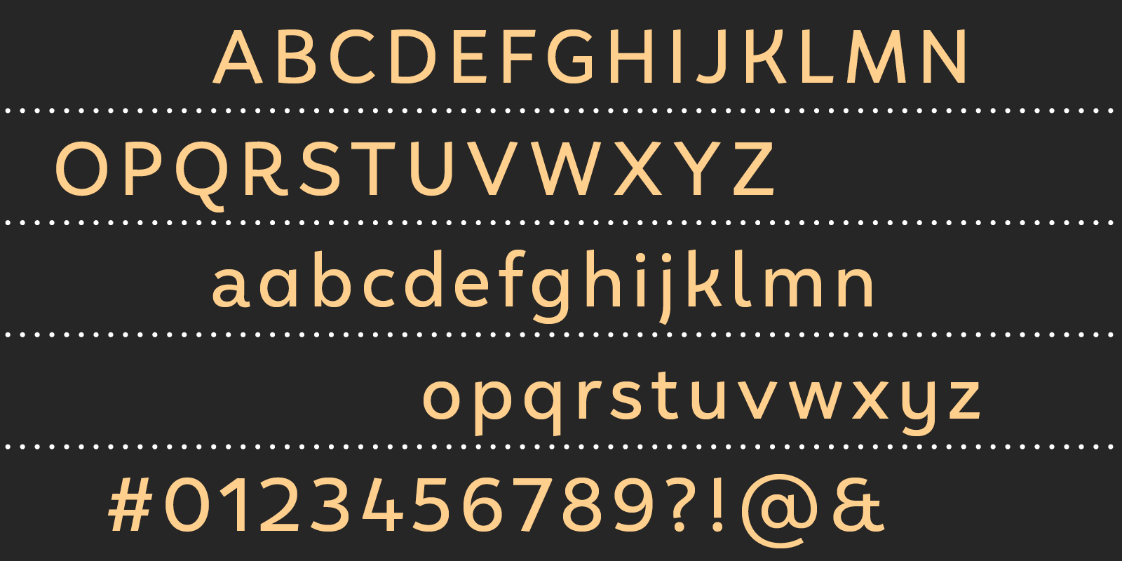 Faible Type Design