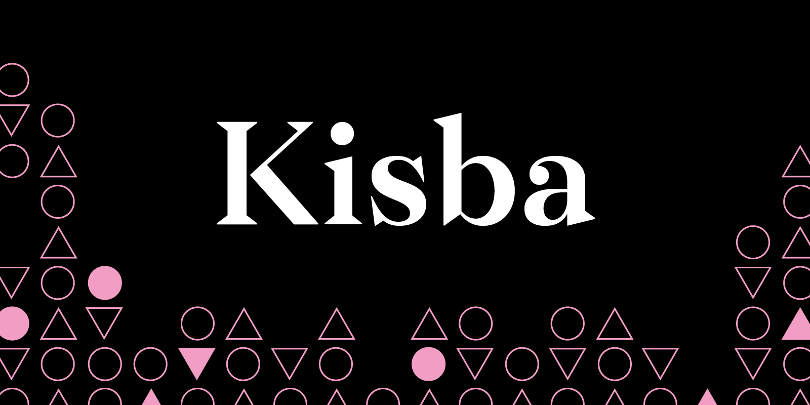 Kisba Type Design