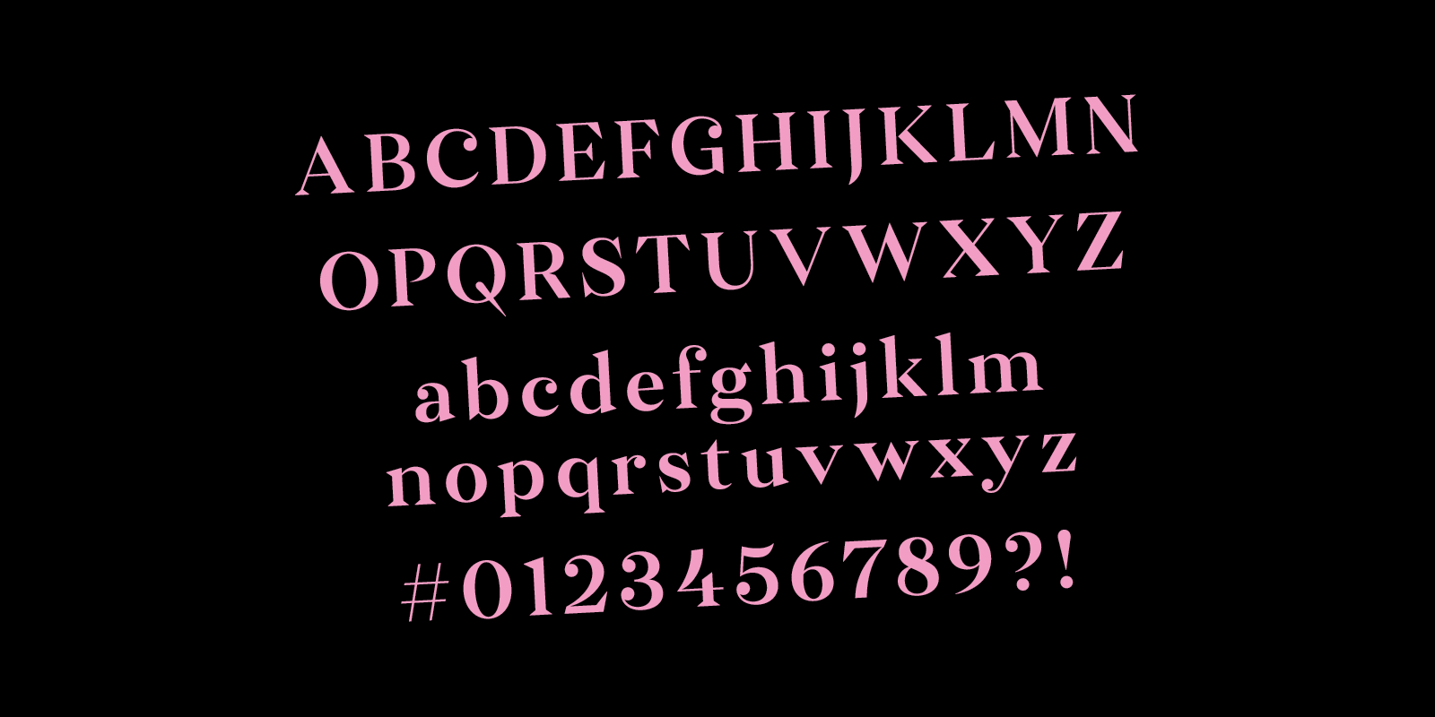 Kisba Type Design