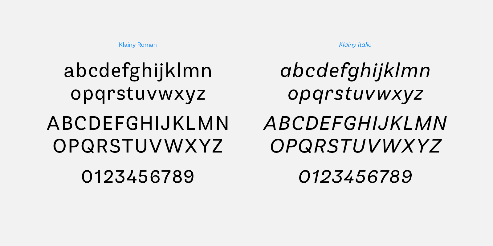 Klainy Type Design