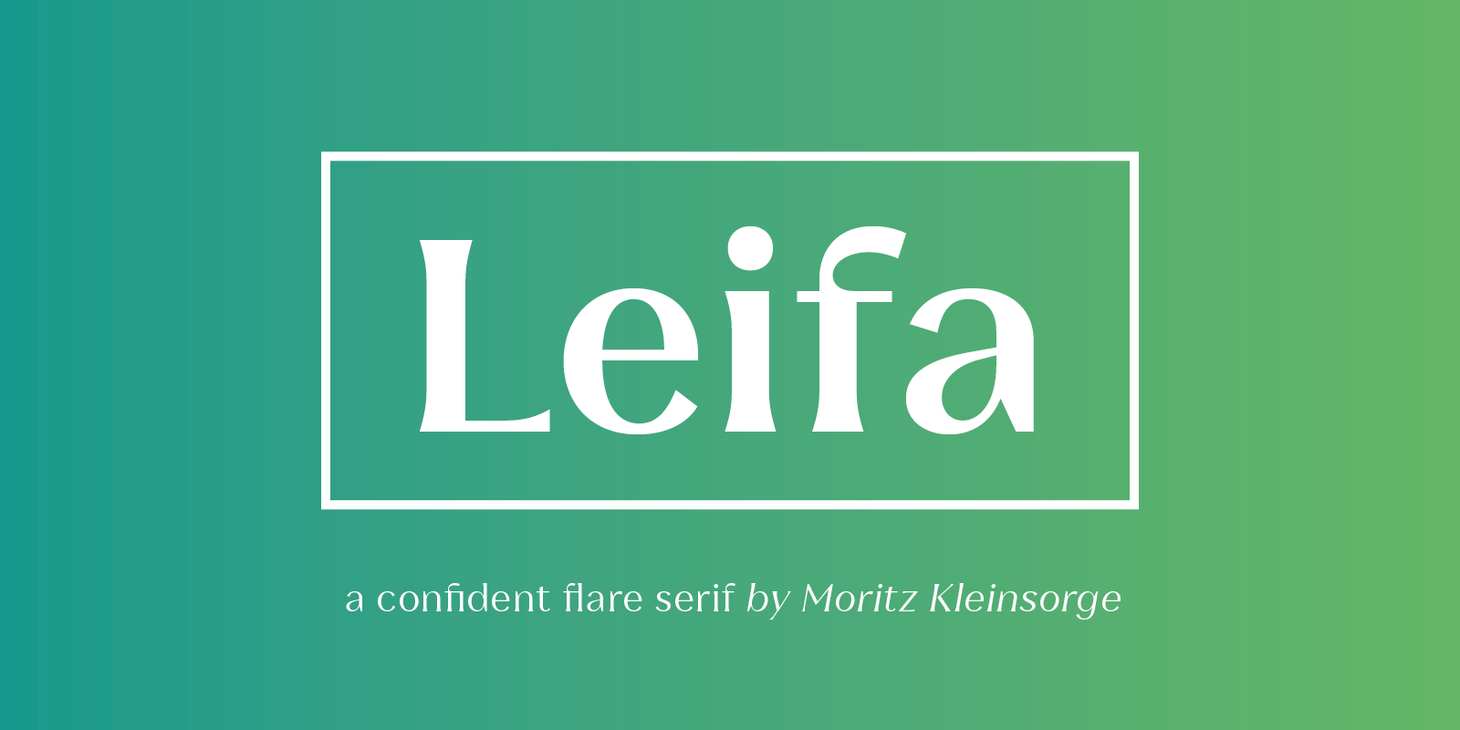 Leifa Type Design